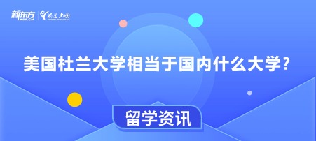 美国杜兰大学相当于国内什么大学？