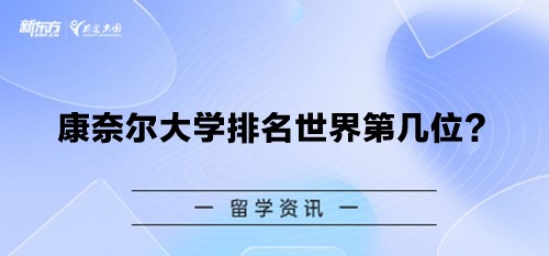 康奈尔大学排名世界第几位？