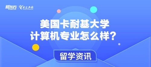 美国卡耐基大学计算机专业怎么样？