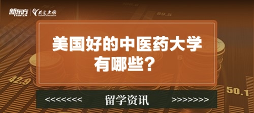 美国好的中医药大学有哪些？