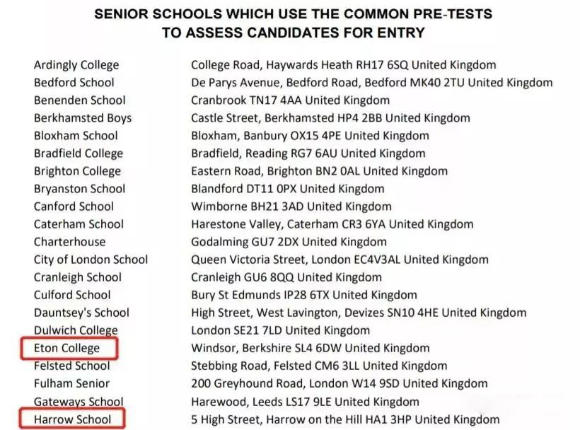 2020年英国私校申请流程与考试准备
