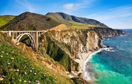 Pacific Coast Hwy (Hwy 1)， California