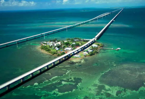 Overseas Highway (Hwy 1)， Florida