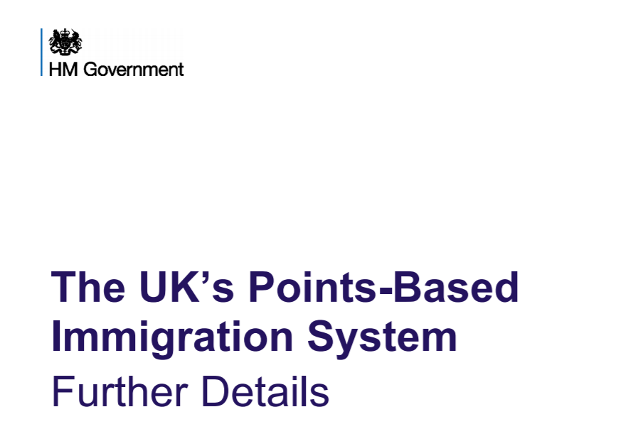 英国发布积分移民细则,最新PSW签证细节曝光!
