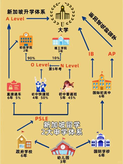 家长收藏 | 新加坡低龄留学升学路径全对比！看这一篇就够了！